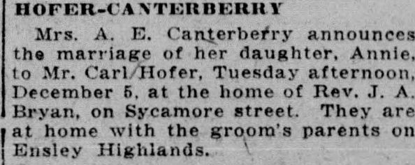 Annie Canterberry-Carl Hofer